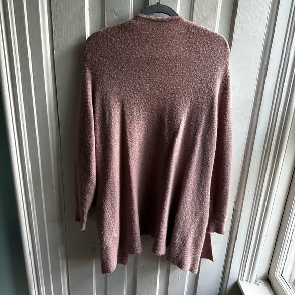 Madewell Ryder Cardigan Sweater Pink Wool Alpaca - Picture 6 of 8